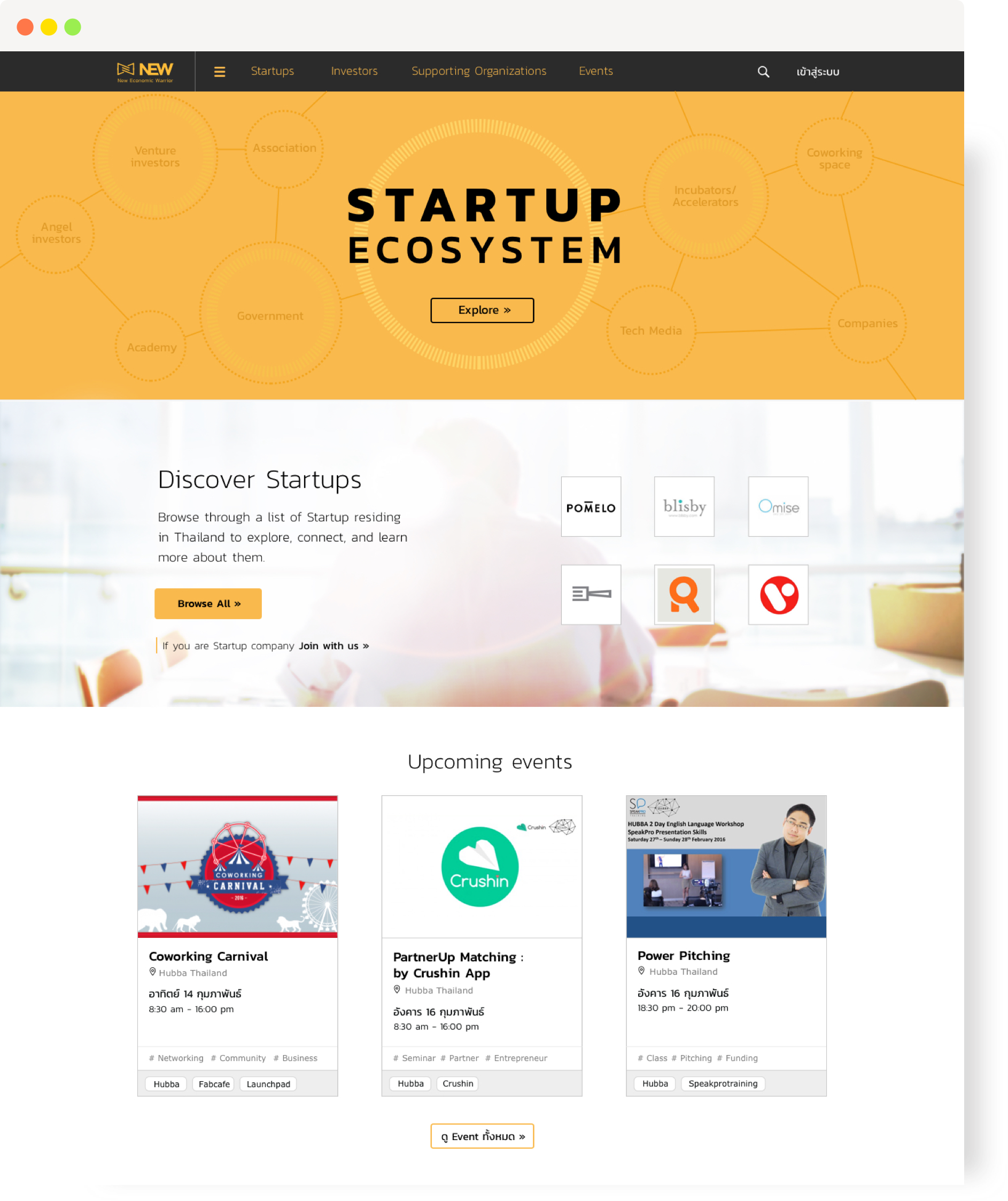 Startup Portal