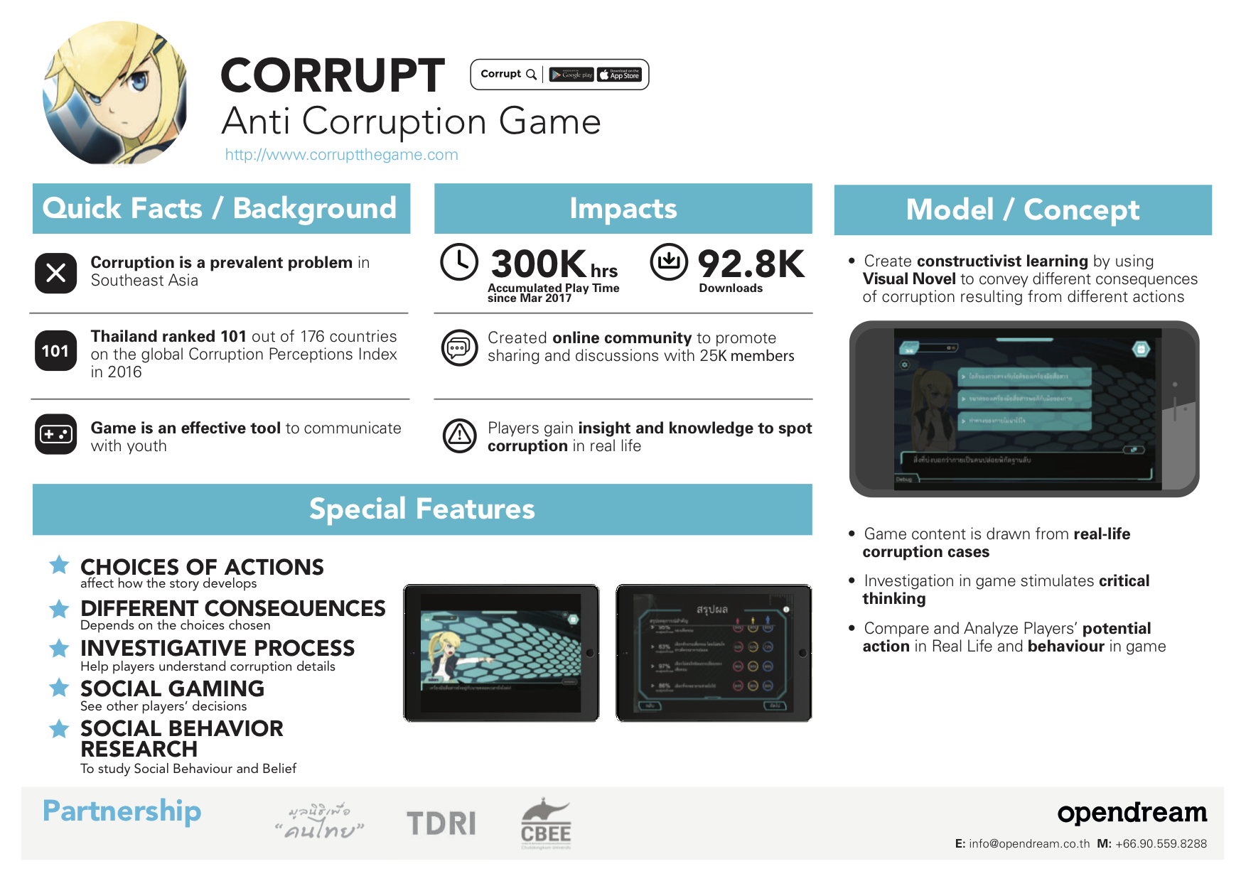 Corrupt Factsheet