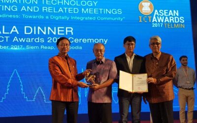 PODD ได้รับรางวัลจากงาน ASEAN ICT Awards 2017